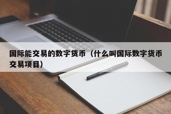 国际能交易的数字货币(什么叫国际数字货币交易项目)