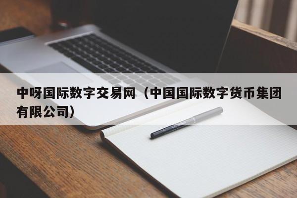 中呀国际数字交易网(中国国际数字货币集团有限公司)